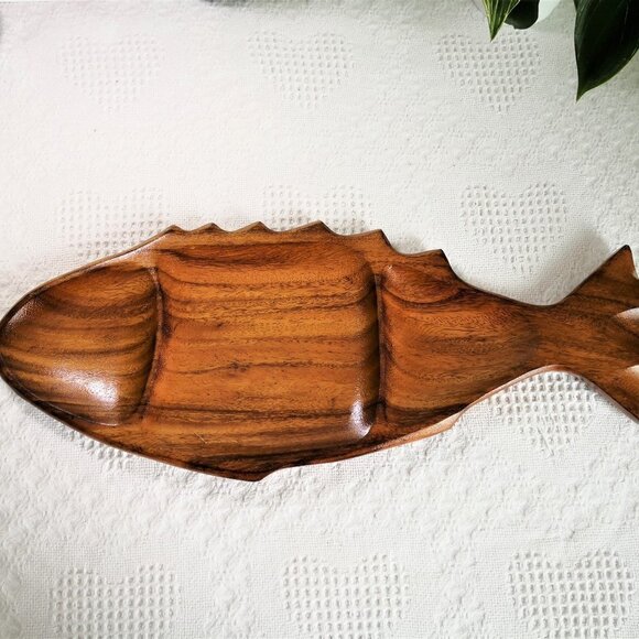 Other - Golden Acacia Wood Fish Platter 20 1/2"x8 1/4"